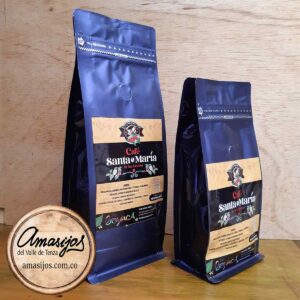 Café Santa María de los Ocobos. Miraflores, Boyacá, Colombia. AMASIJOS del Valle de Tenza